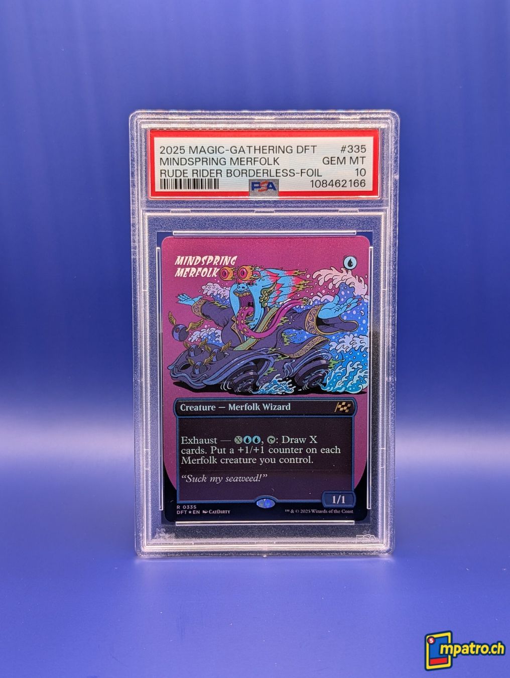 Magic The Gathering Carte collezionabili: PSA 10 [MTG] Mindspring Merfolk #335 Magic Aetherdrift – Usato da Baden venduto da mac_w6h8