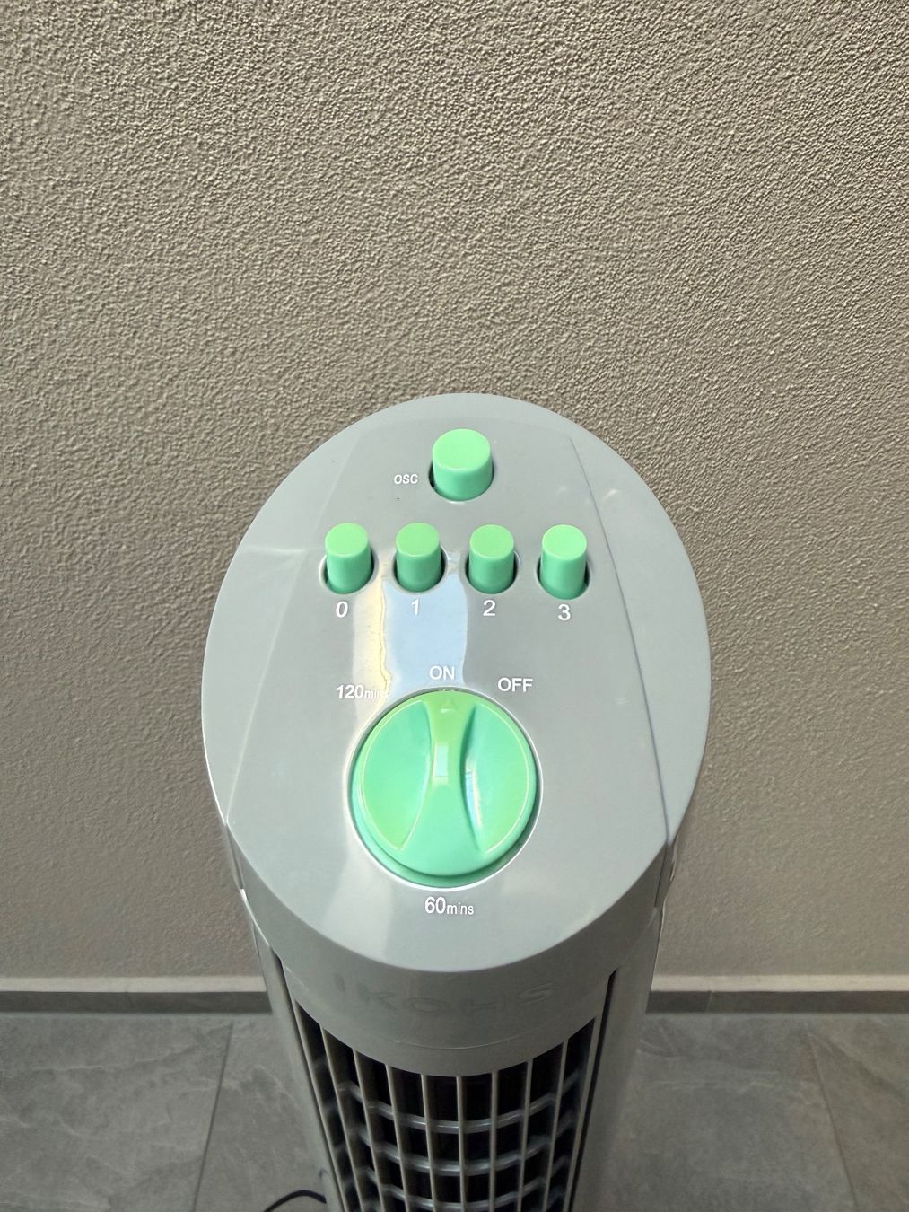 Ventilatori: Turmventilator Ikohs grau mit Timer – Usato da Reiden venduto da Tosca06 1