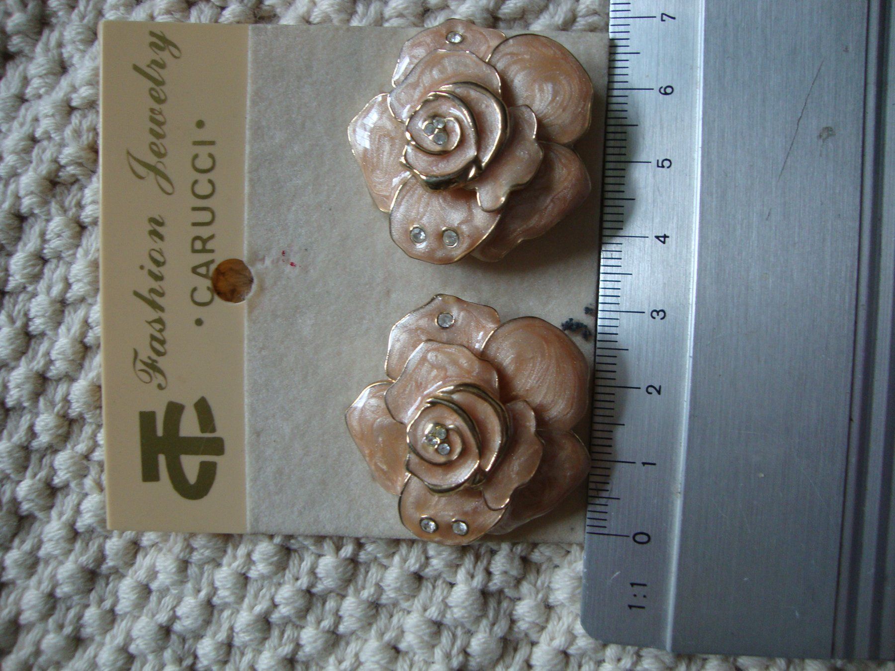 Boucles d'oreille: Ohrstecker rosa Rosen – D'occasion à Laufen par ereli 2
