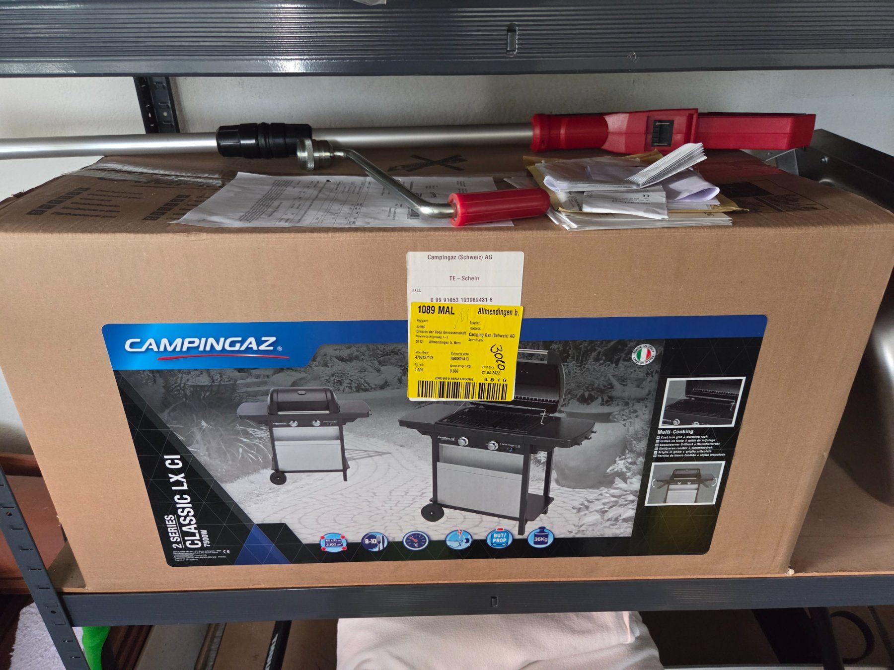 Campingaz Grills: CAMPINGAZ Gasgrill Classic L 2 Brenner – Neu und originalverpackt aus Spiez von Megatron17 2