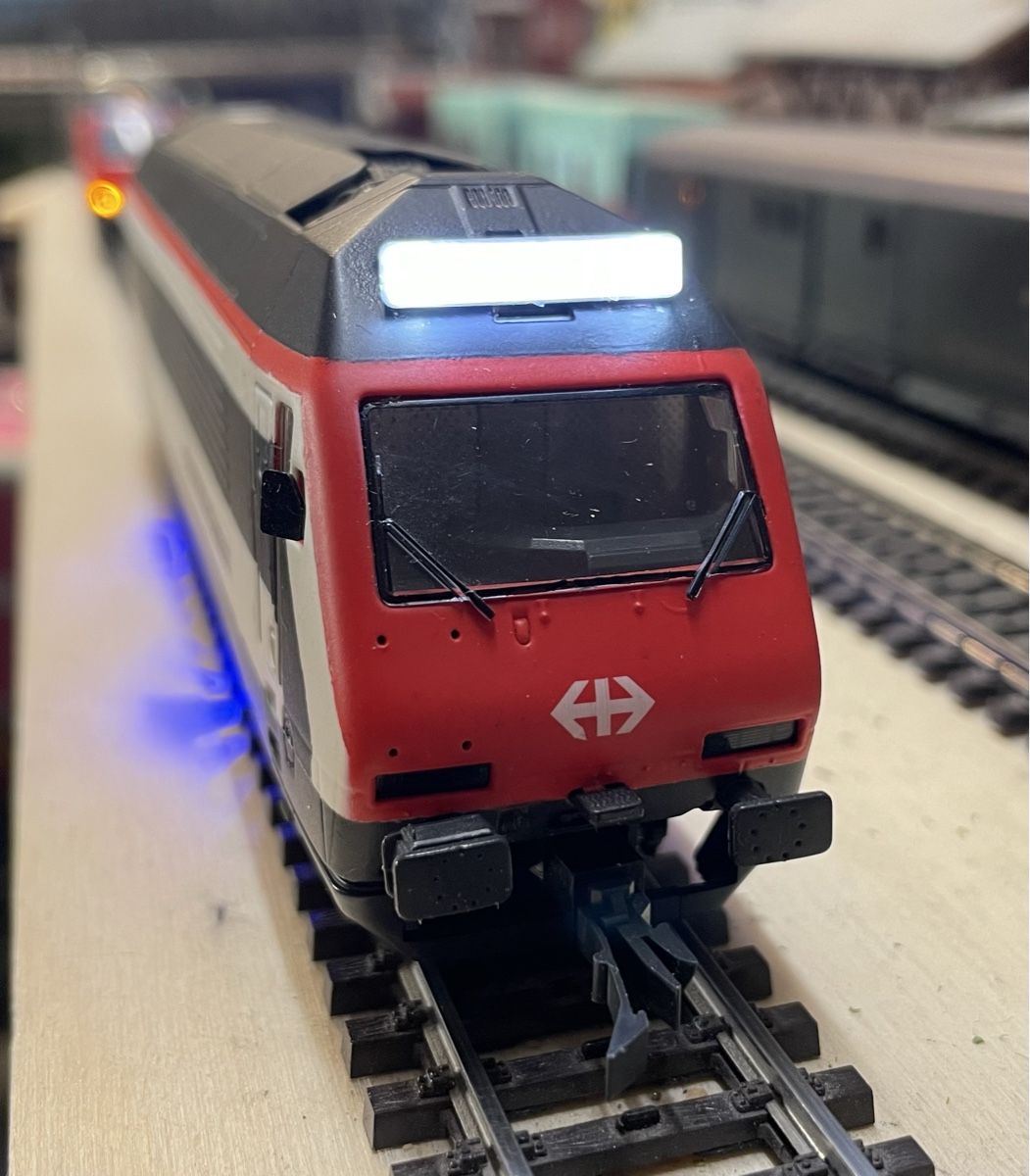 Roco Modellini di ferrovie: Roco Re 460 mit Sonderfunktionen – Nuovo (secondo la descrizione) da Gossau SG venduto da Krokodil344 2