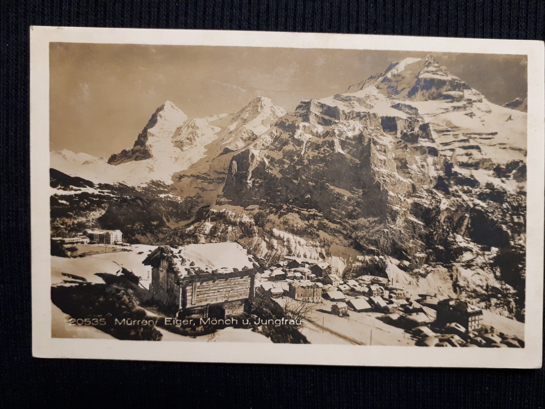 Cartoline postali: . MURREN - WINTER – Usato da Ponto Valentino venduto da giorgia06