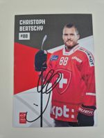 Autogrammkarte Christoph Bertschy Originalunterschrift