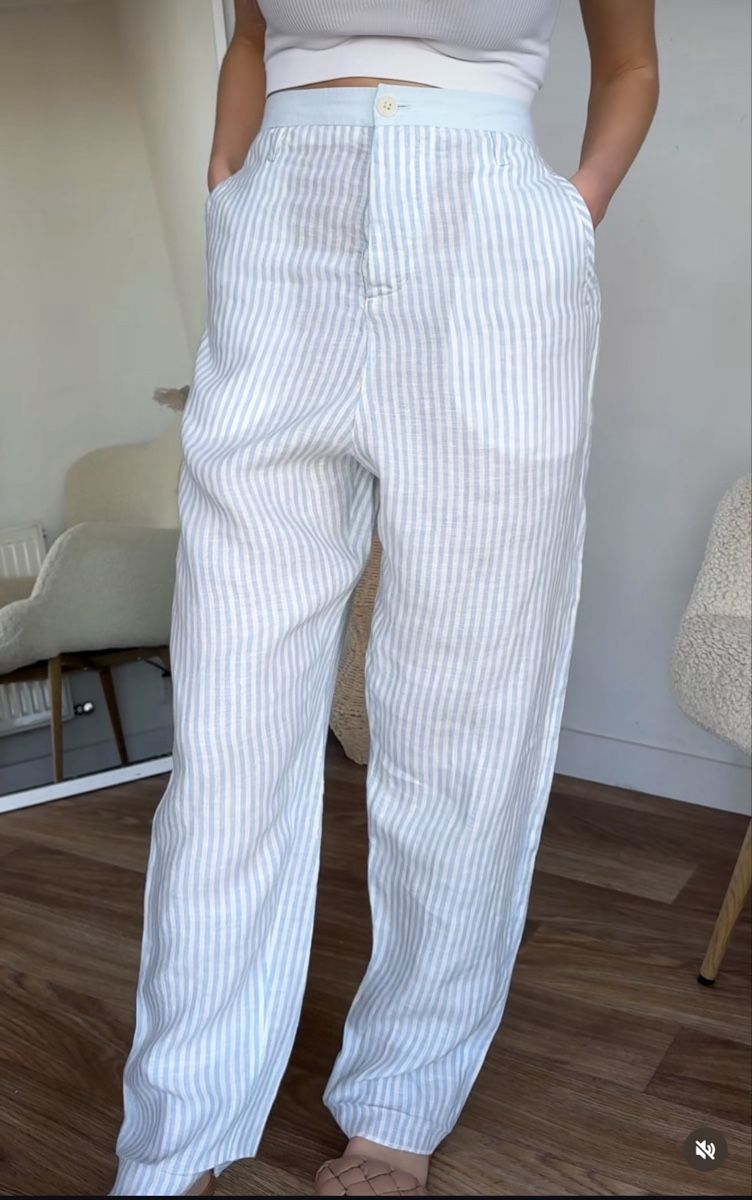Pantaloni: UMIT UNAL New Linen Pants – Nuovo e nell'imballaggio originale da Emmen venduto da Avviivva_Com2023