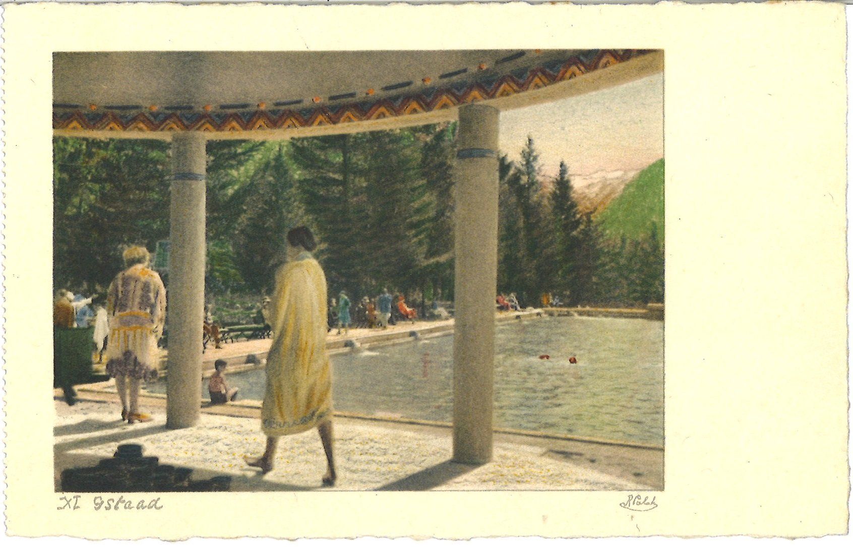 Cartoline postali: Alte Ansichtskarte Gstaad (BE) – Usato da Chur venduto da mar_95xd