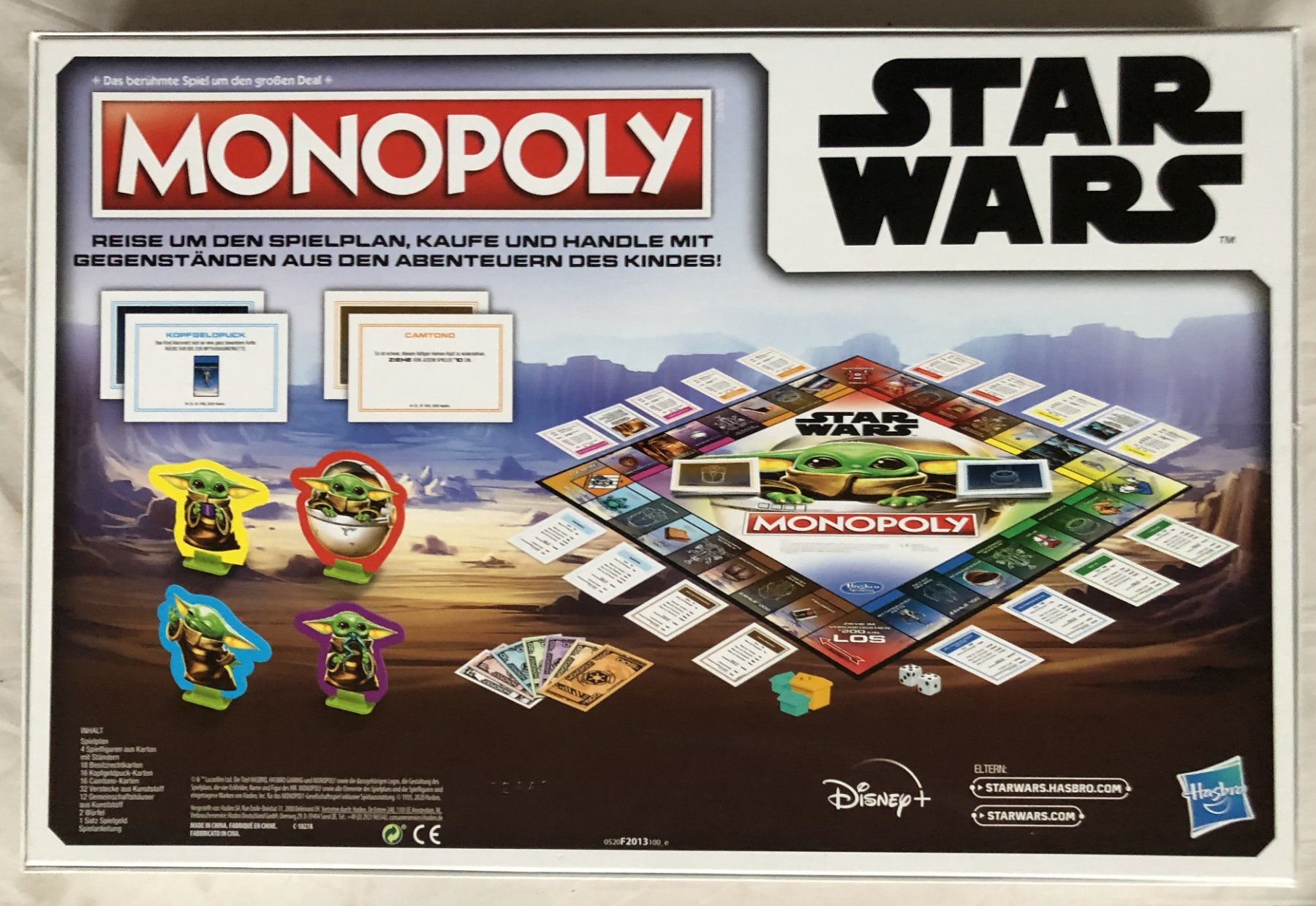 Hasbro Giochi: Monopoly Star Wars - The Mandalorian - NEU – Nuovo (secondo la descrizione) da Schaffhausen venduto da durruti 4