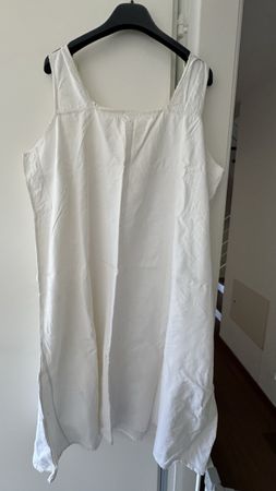 Ancien habit en coton ou lin/coton 