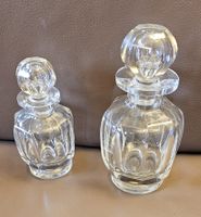 TRÈS BELLE PAIRE DE FLACON ANCIEN DE PARFUM CRISTAL