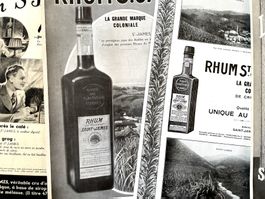 Rhum St James - 4 alte Werbungen / Publicités 1930/38