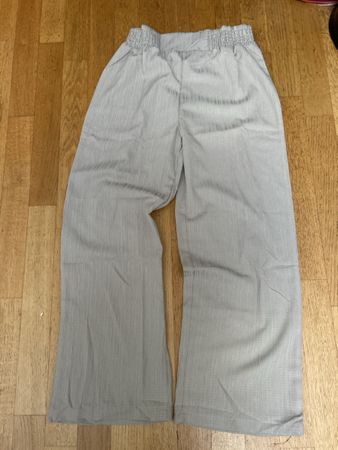Damenhosen beige/schwarz gestreift Grösse L
