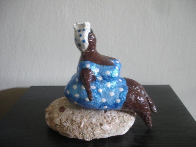 Sculture & Statue: Papiermache Skulptur Nr. 10 – Nuovo (secondo la descrizione) da Beatenberg venduto da nonnkari 4