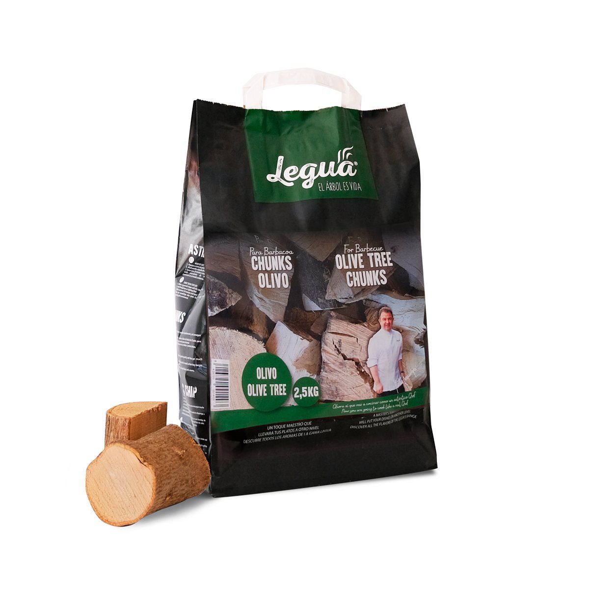 Articoli in legno: Räucherholz Olivio Olive Tree Chunks Olivenbaum 2.5kg – Nuovo e nell'imballaggio originale da Wuppenau venduto da patrick-buehler