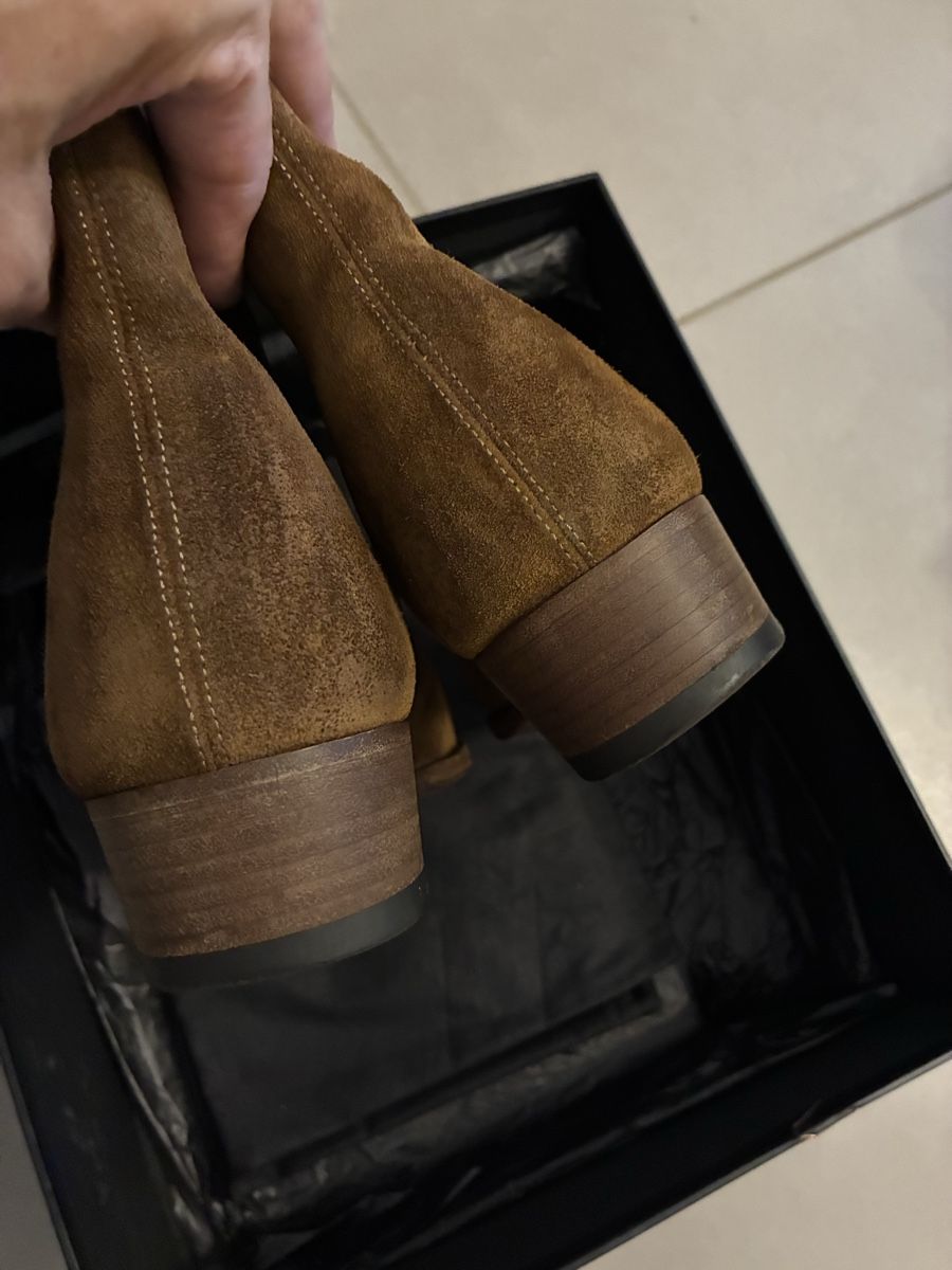 Saint Laurent Scarpe da uomo: Bottines Saint Laurent avec boîte – Usato da Geneve venduto da chris2791 6