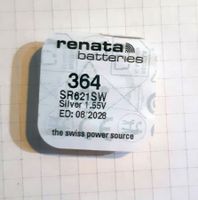 NEU  364, SR621SW, V364SW, Knopfbatterie per Stück