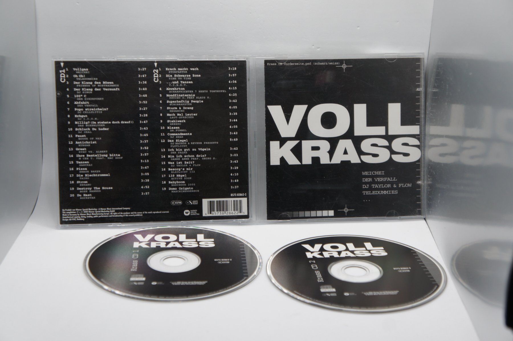 CDs: 2 CD Voll Krass / Trance, Techno, Hard Trance / Weichei uvam – Gebraucht aus Ernetschwil von luisvonerni