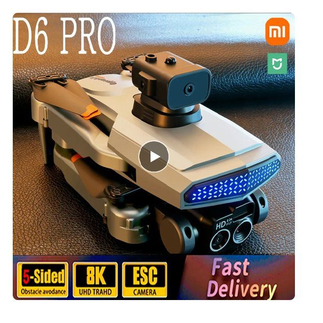 Drone Xiaomi Mijia A888 PRO - 8K HD, Double Caméra, 5G WiFi, Brushless, FPV Pliable - Neuf