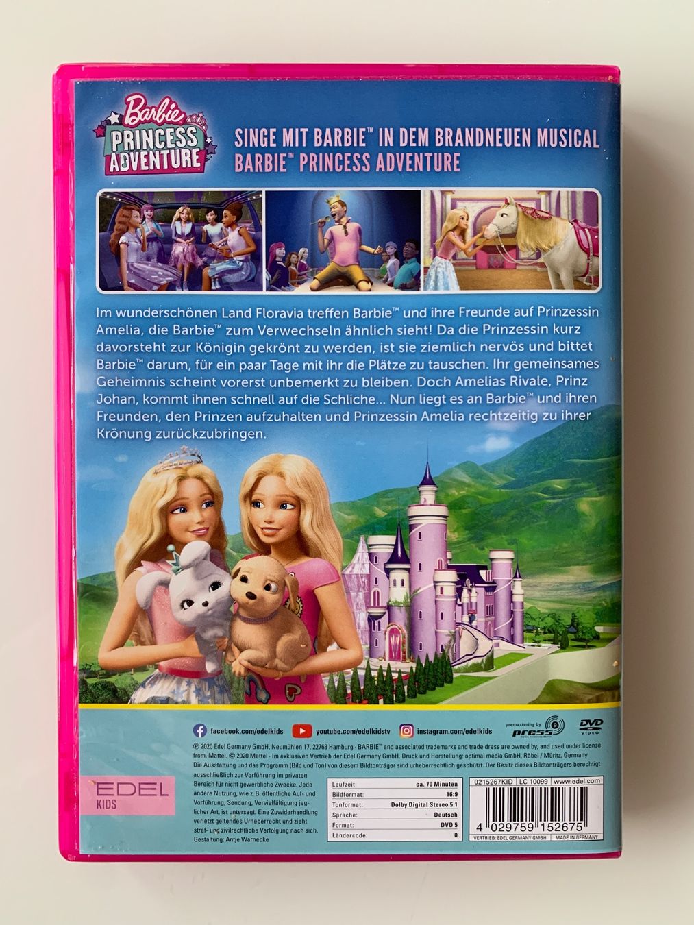 Alle DVDs: Barbie Princess Adventure DVD – Neu (gemäss Beschreibung) aus Bützberg von  2