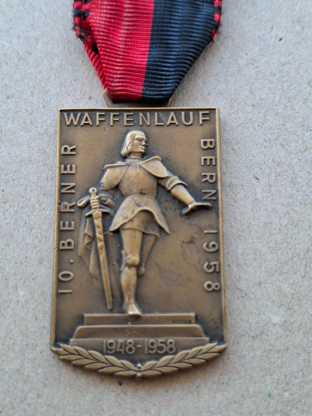 Médailles: Bern Waffenlauf 1958 (U851) – D'occasion à Schwanden GL par Suvorov
