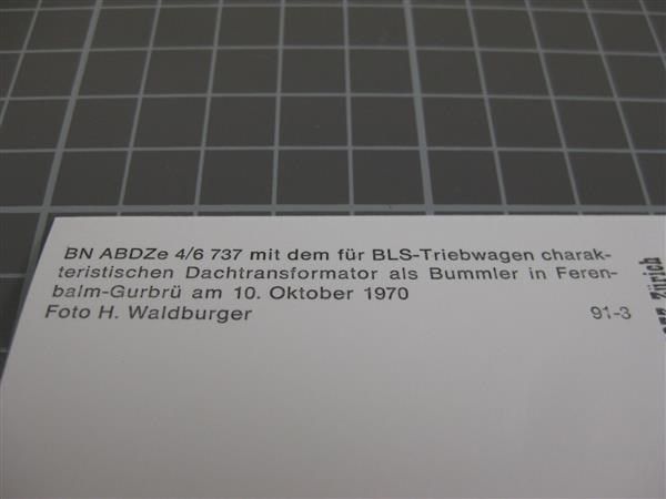 Cartoline postali: AK BLS Bern Lötschberg Simplon BN – Nuovo (secondo la descrizione) da Malters venduto da Marosko 1