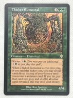 MTG Thicket Elemental INV 214 Englisch Rare