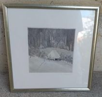 Radierung H. Anliker Hofgraben