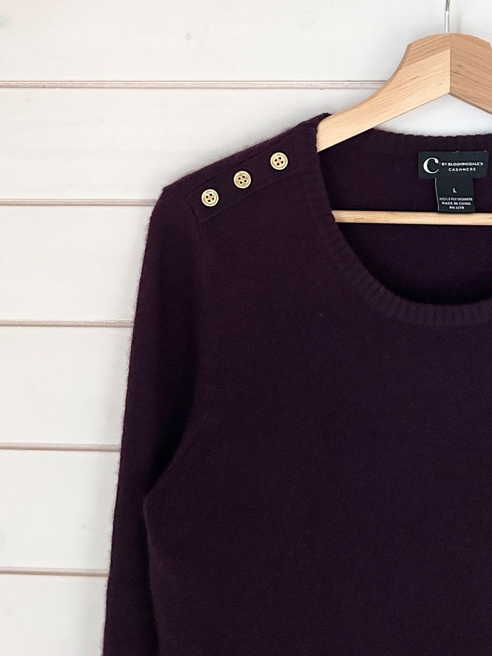 Pullover & Sweatshirts: C Bloomingdale Kaschmir Pullover - Gr. L – Gebraucht aus Illnau von Monkky 2