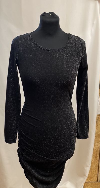 Robe Noire Manches Longues – Taille 14 – Occasion Spéciale Ou Quotidien