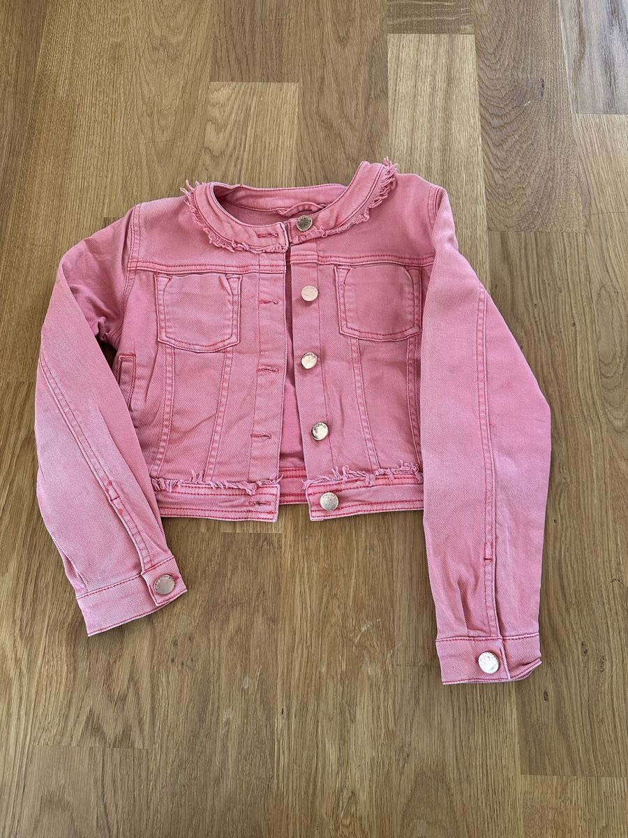 Mayoral Giacche & Cappotti: Mayoral Jeans Jacke gr.128 – Usato da Hochdorf venduto da lefaho
