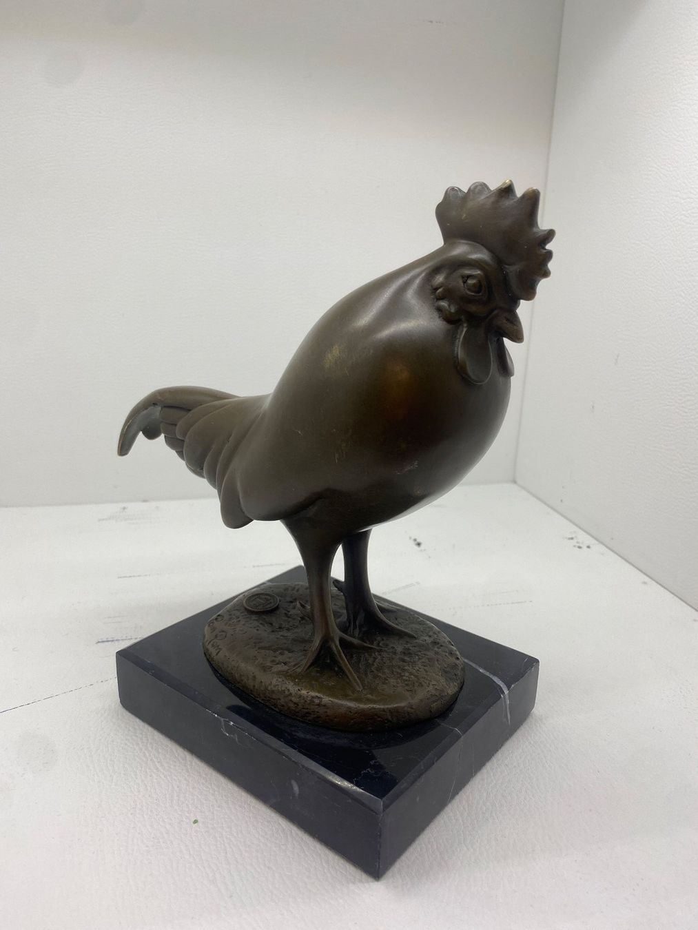 Sculture & Statue: Bronze de Coq Pom Pom – Usato da Bellevue venduto da bordeaux075cl