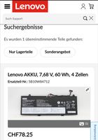 Neue, originale Lenovo Batterie 60Wh (L19M4PD4 / 5B10W84712)