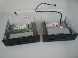 ***** 2x  Interner 3,5-Zoll-/2,5-Zoll-Kartenleser