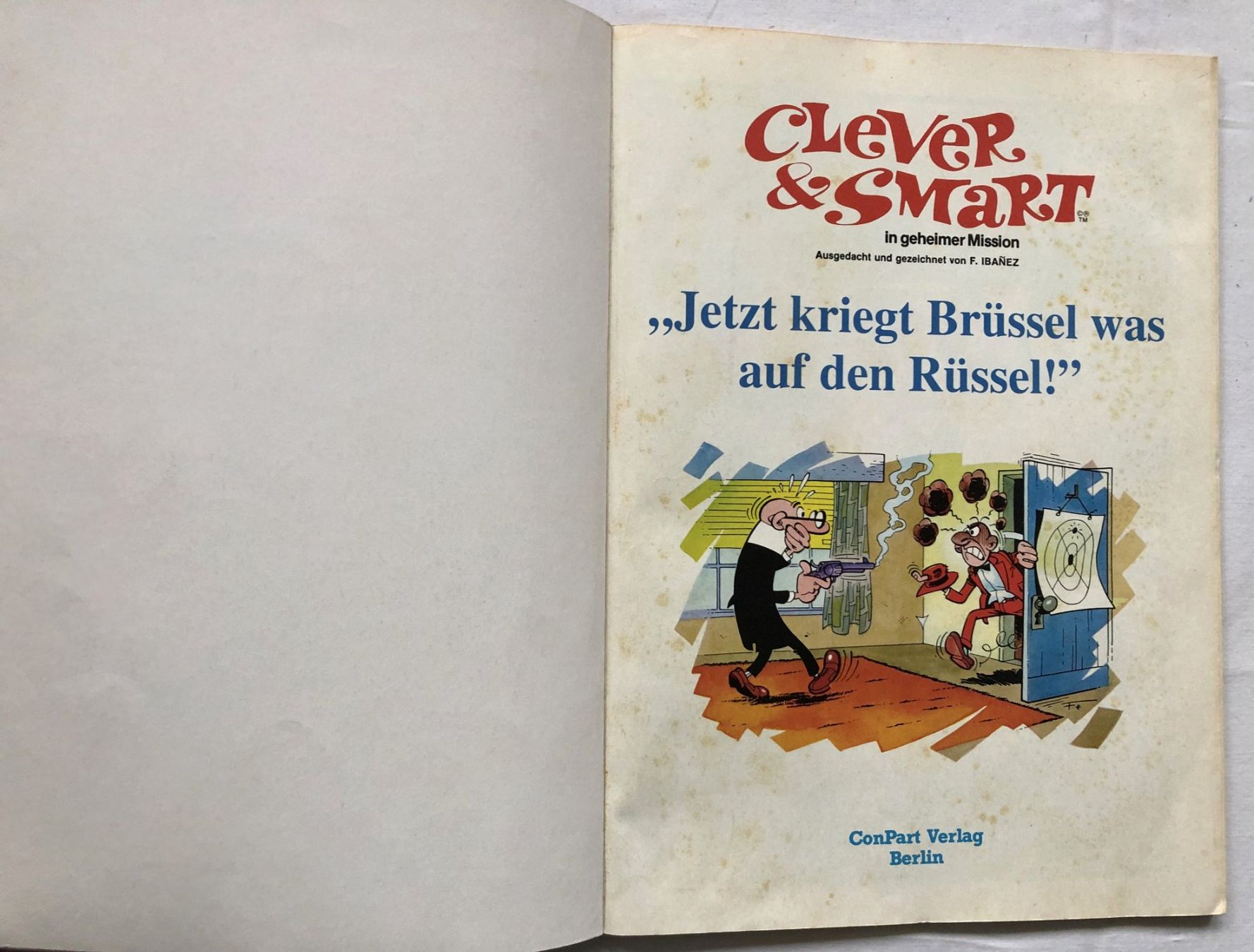 Fumetti: CLEVER & SMART - Nr.120 - 1.Auflage – Usato da Schaffhausen venduto da durruti 1