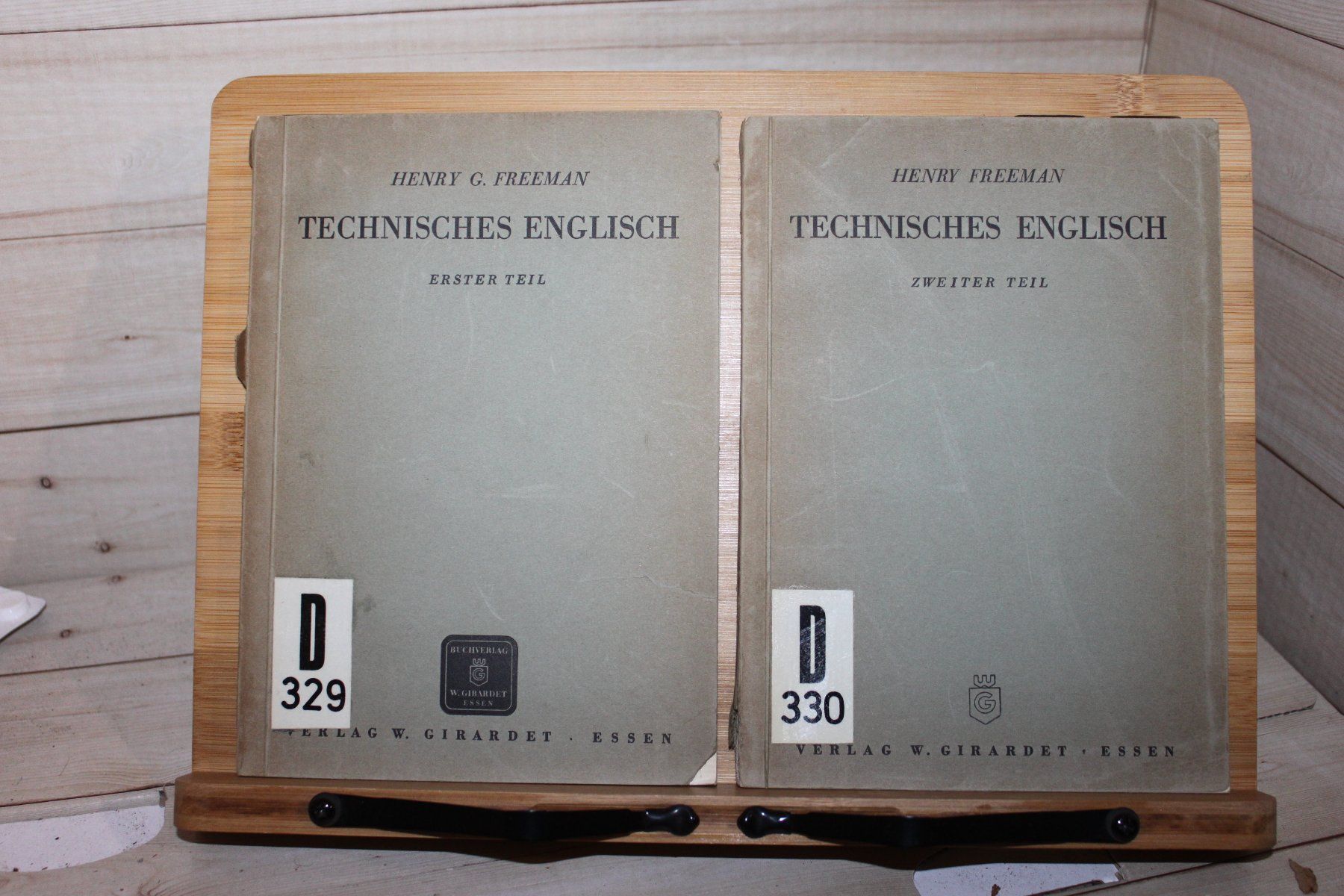Libri: Technisches Englisch Teil 1+2 - Henry G. Freeman – Usato da Kaden venduto da Buchantiquariat