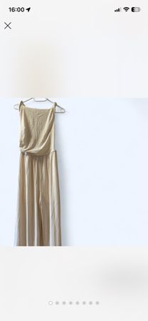 Cream Jumpsuit