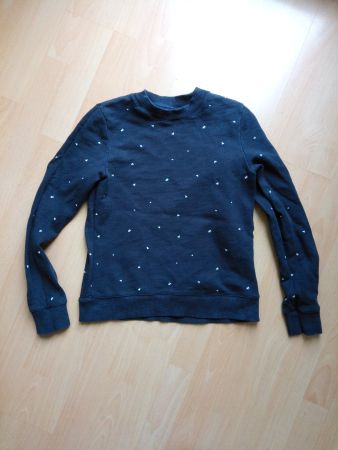 Pullover mit feinem geometrischem Print, XS
