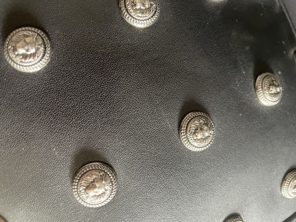 Sacs à dos: Balmain Backpack Black Studded Leather Unisex – Neuf (Voir description) à Zürich par Nat1978 6