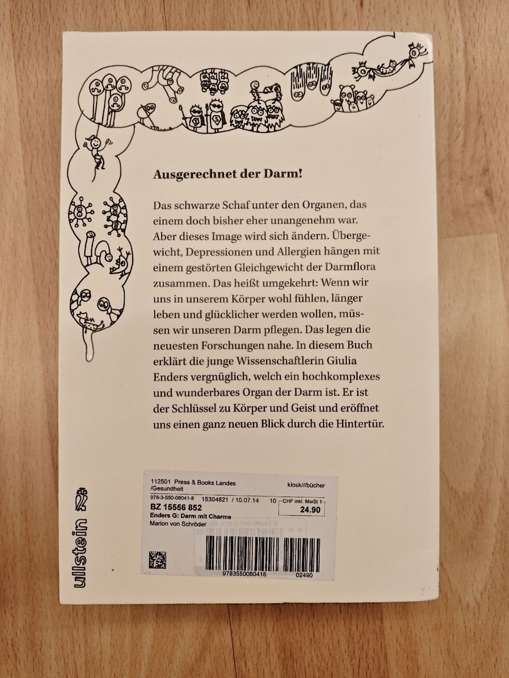 Bücher: Darm mit Charm von Giulia Enders – Gebraucht aus Urdorf von AHOI-90 1