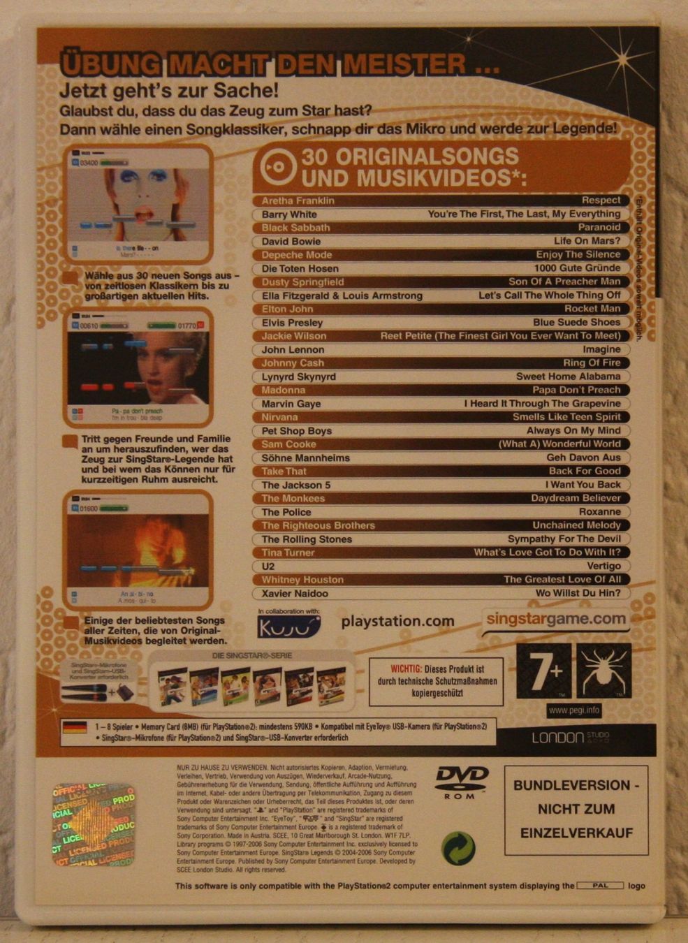 Giochi: PS2 Singstar Legends – Usato da Fisibach venduto da Re-Games24 1