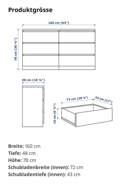 Polini kids Changing unit for chest of drawers MALM IKEA - Galaxus