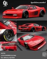 Ferrari  LB-WORKS 512 rot 1/18 Ignition NEU