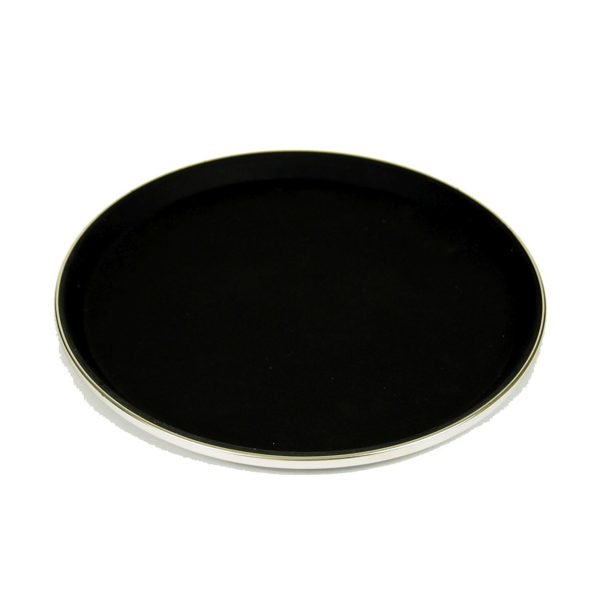 Servierplatten: Serviertablett, Antirutsch rund, 35.5cm – Neu und originalverpackt aus Wettingen von kochshop