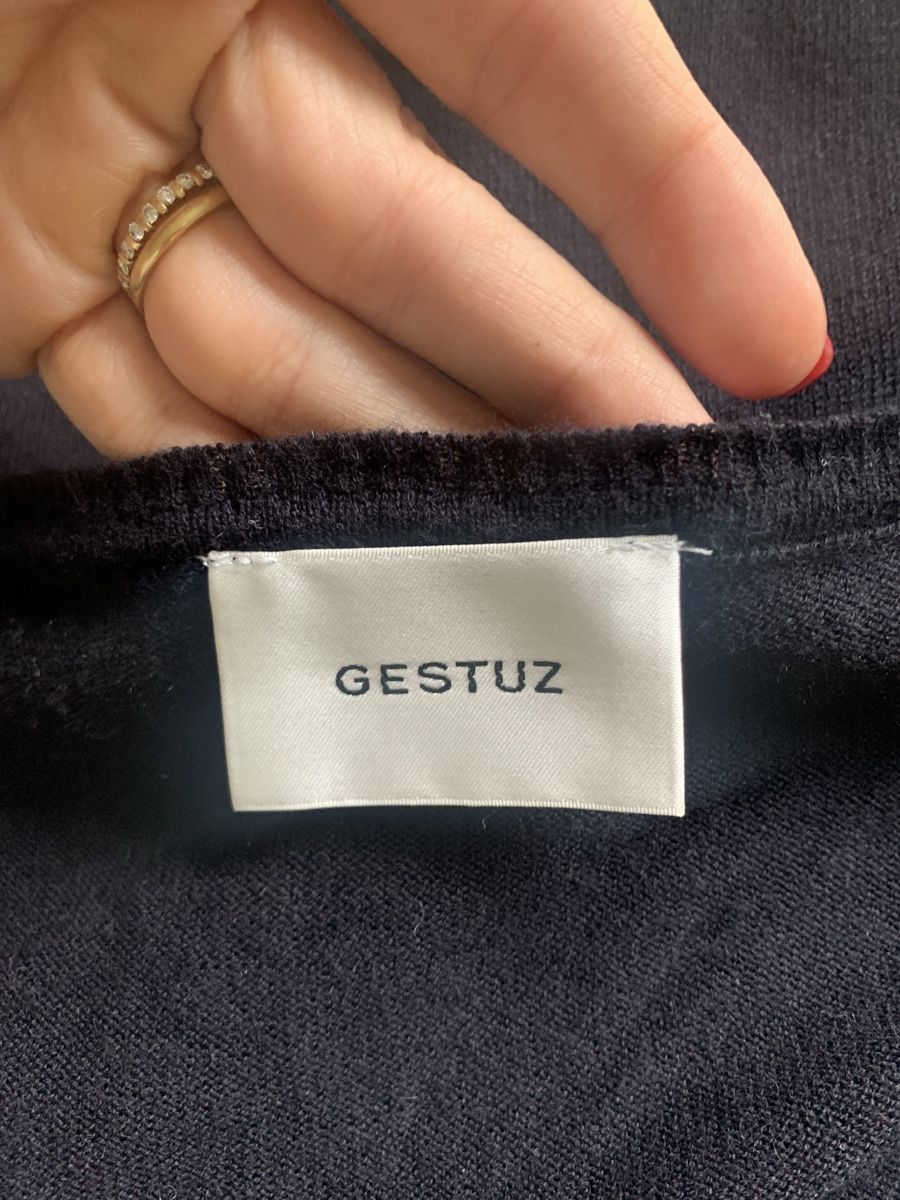 Gestuz Pullover & Sweatshirts: Gestuz Pullover dunkelblau Gr. XS, Viskose/Kaschmir – Neu (gemäss Beschreibung) aus Regensdorf von secondchancefashion 4