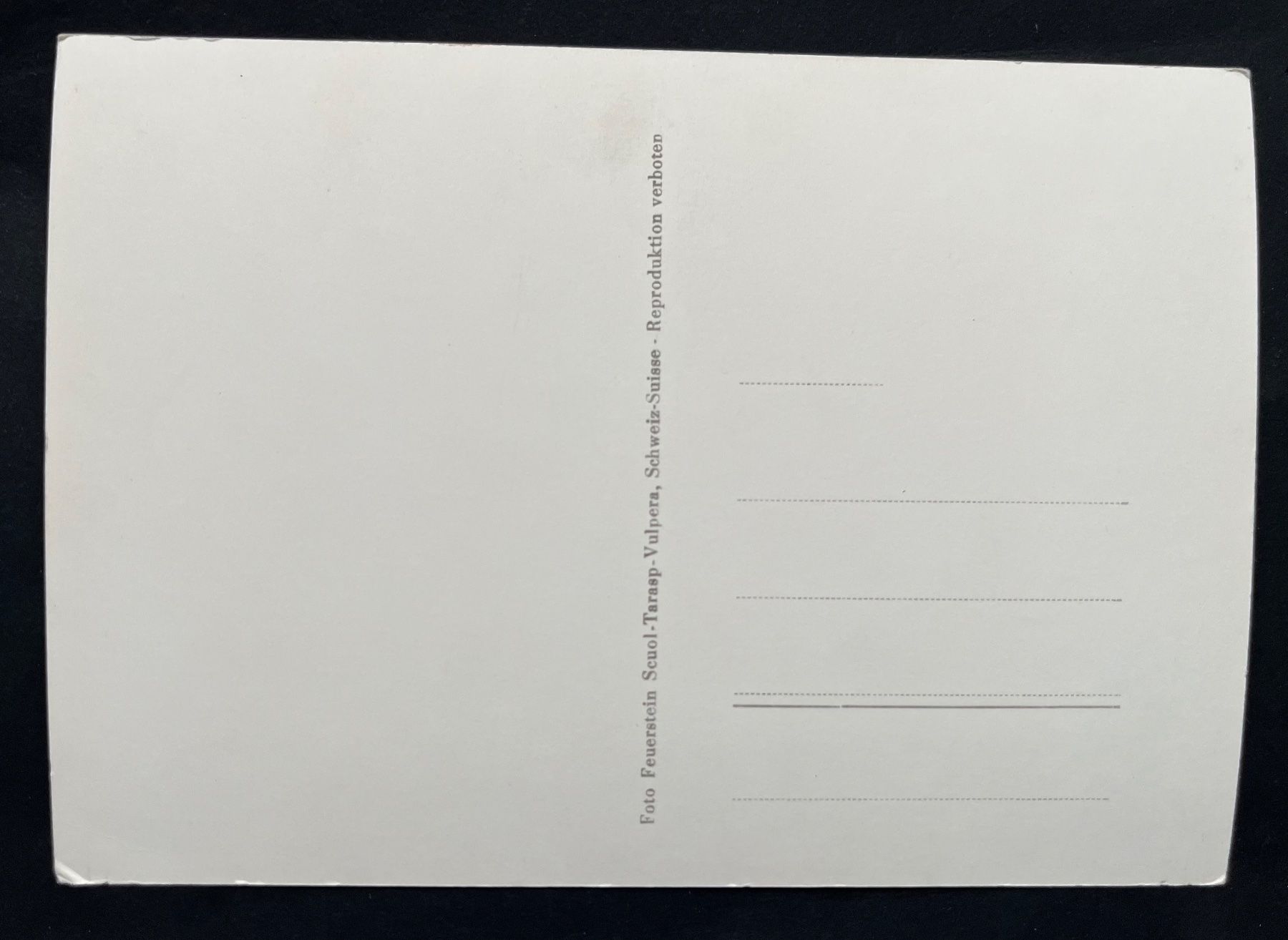 Cartoline postali: Pradella mit Sent/ Unterengadin, ca, 1960 – Usato da Ostermundigen venduto da DaxKarten-75 1