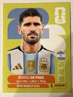 Panini Sticker Rodrigo De Paul ARG 10 United Edition
