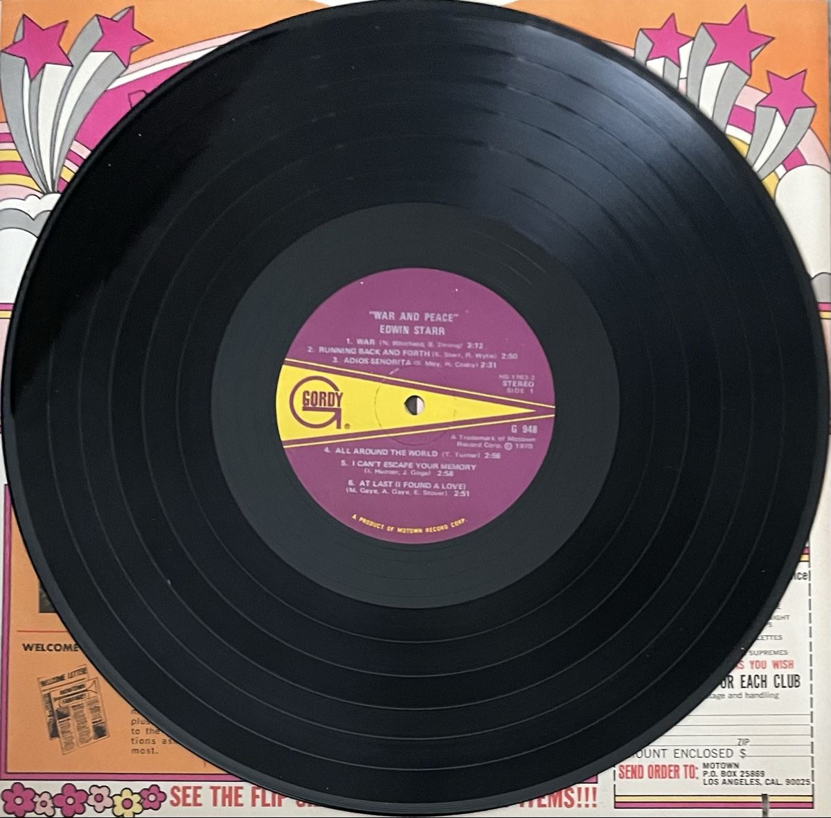 Schallplatten: Edwin Starr – War And Peace – Gebraucht aus Aadorf von Assyrian-Bazar 2