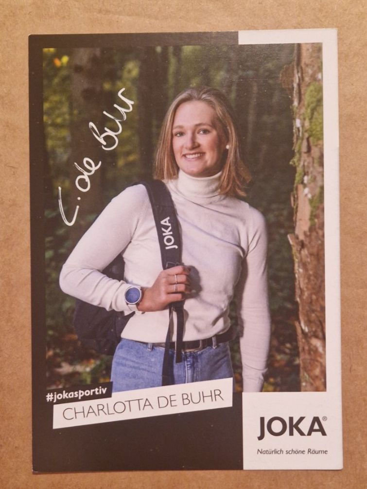 Autografi: Charlotta de Buhr - handsigniert – Usato da Menziken venduto da Autogramme