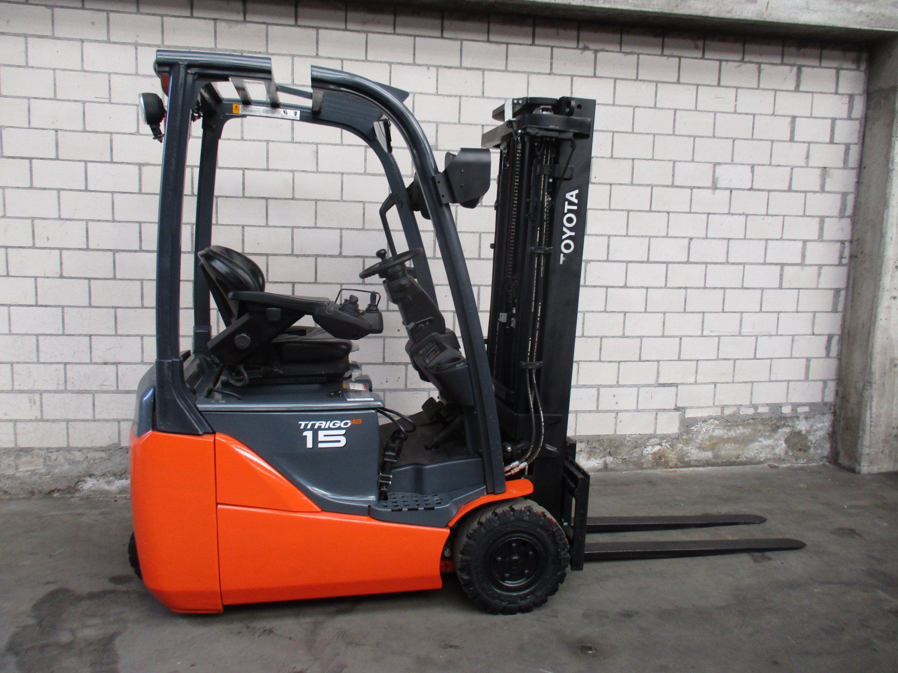 Toyota Carrelli elevatori e a forche: STAPLER TOYOTA 8FBE 15 ELEKTRO GABELSTAPLER – Usato da Seon venduto da zomahandel 6