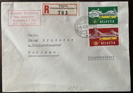 R-FDC Alpenpost 1953 Automobilpost SG, Kat. 65 Fr