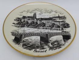 Vintage Ottlinger Sevelen Suisse Wandteller Basel