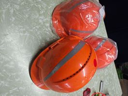 Bauhelm orange 1stk-